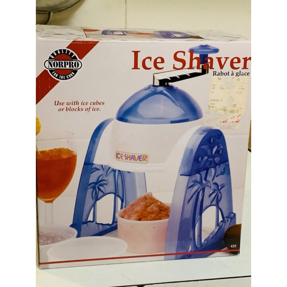 Norpro 425 Ice Shaver Manual In Box Made In Taiwan Tested - Picture 2 of 9